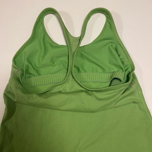 Nike Lime Green Dri-FIT Tennis Shirt - Picture 3 of 6